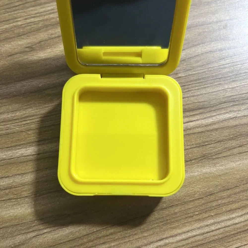 Starface Yellow Compact With Mirror Travel Container Only